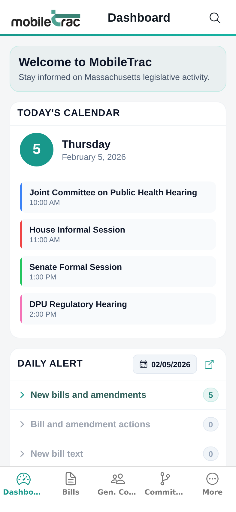MobileTrac Dashboard